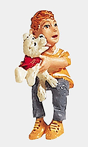 Youngster With Dog