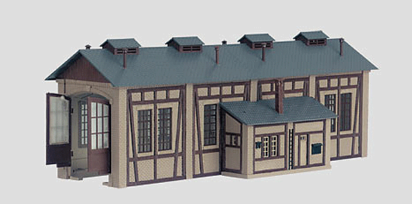 Loco Shed Building Kit