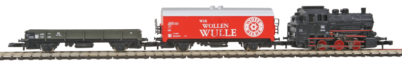 Small Freight Train Starter Set -- Steam