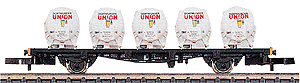 Flatcar w/Containers Era IV -- DB/Dormunder Union