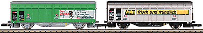 Sliding Wall Boxcar Set Era V -- SBB