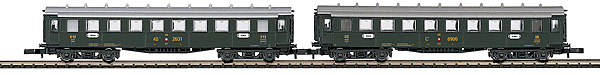 Passenger Car -- SBB-CFF-FFS 2-Car Set