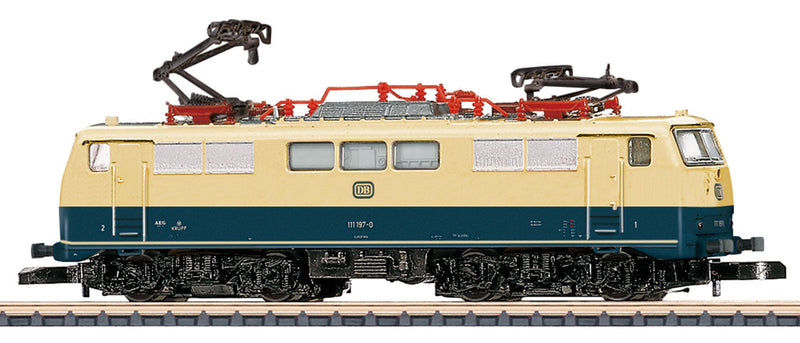 Class 111 Electric - Standard DC -- German Federal Railroad DB (Era IV, ivory, blue)