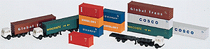 Container Set w/Truck Transport