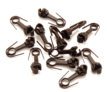 Lower Safety Shelf Coupler - No Uncoupling Pin -- Six Pair