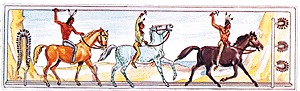Indians Riding/Fighting