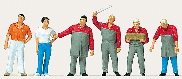 Working People -- Car Mechanics, pkg(6)-1