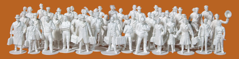 Unpainted Passengers -- pkg(60)