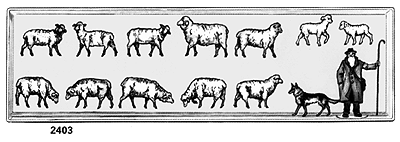 People Working -- Shepherd w/Sheep