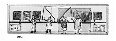 Market stand w/vendors