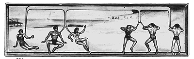 Recreations -- Swimmers Sitting & Lying