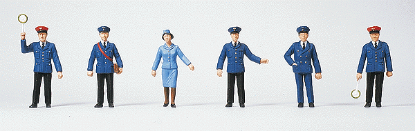 Railroad Personnel -- Set #1 pkg(6)