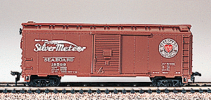 41' Steel Boxcar -- Seaboard