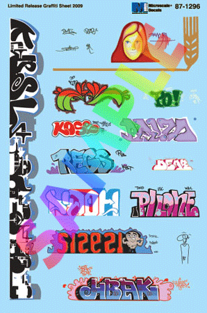 Graffiti Sheet -- Limited Edition