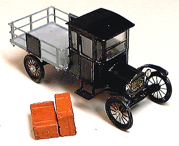 American Trucks (Photo-Etched Metal Kit) - Ford -- 1925 Model TT One-Ton All-Steel w/Closed Cab