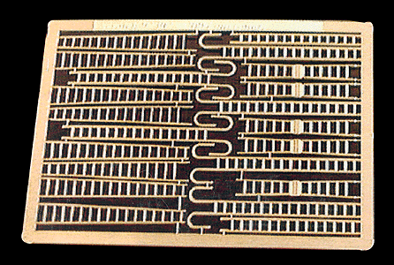 Ladders (Photo-Etched Brass Kit) -- Roof Or Caboose, Tapered, Step