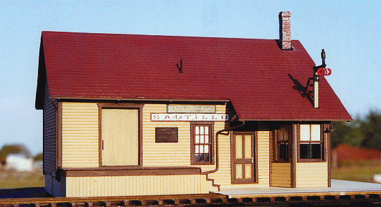 East Broad Top Saltillo Station -- 6-5/16 x 6"