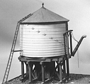 Water Tanks -- Conical Roof w/Strap Bands