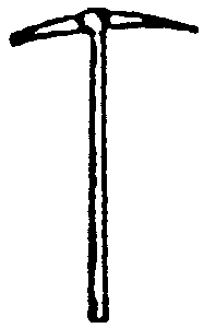 Miniature Tools -- Pick Ax