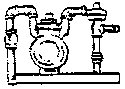 Gas Meter w/Valve-Large