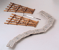 Trestle Buddy -- Flexible Roadbed Trestle Alignment System