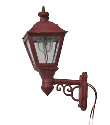 Wall Lamp - Working -- Red