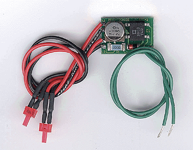 Flasher/Beacons (PC Board measures 1-3/8 x 1/2 x 1/8" 3.4 x 1.2 x .3cm) -- Dual Emergency Flasher w/2 1.5mm Red LEDs Use w/9-14V AC or DC