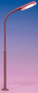 Lampposts -- Single Highway Light (gray) - 2-3/4" 6.8cm