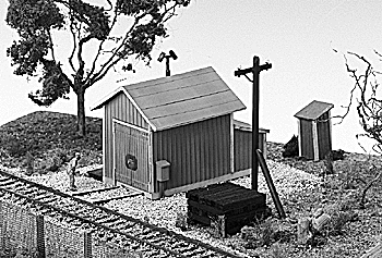 Handcar & Tool Shed
