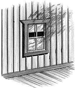 "Scrratch Stuff" -- Window Kit - Double Hung, 4-Pane