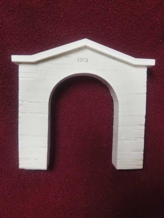 DRGW-UP Soldier Summit Tunnel Portal -- 1912, 4-3/4 x 4-1/2"