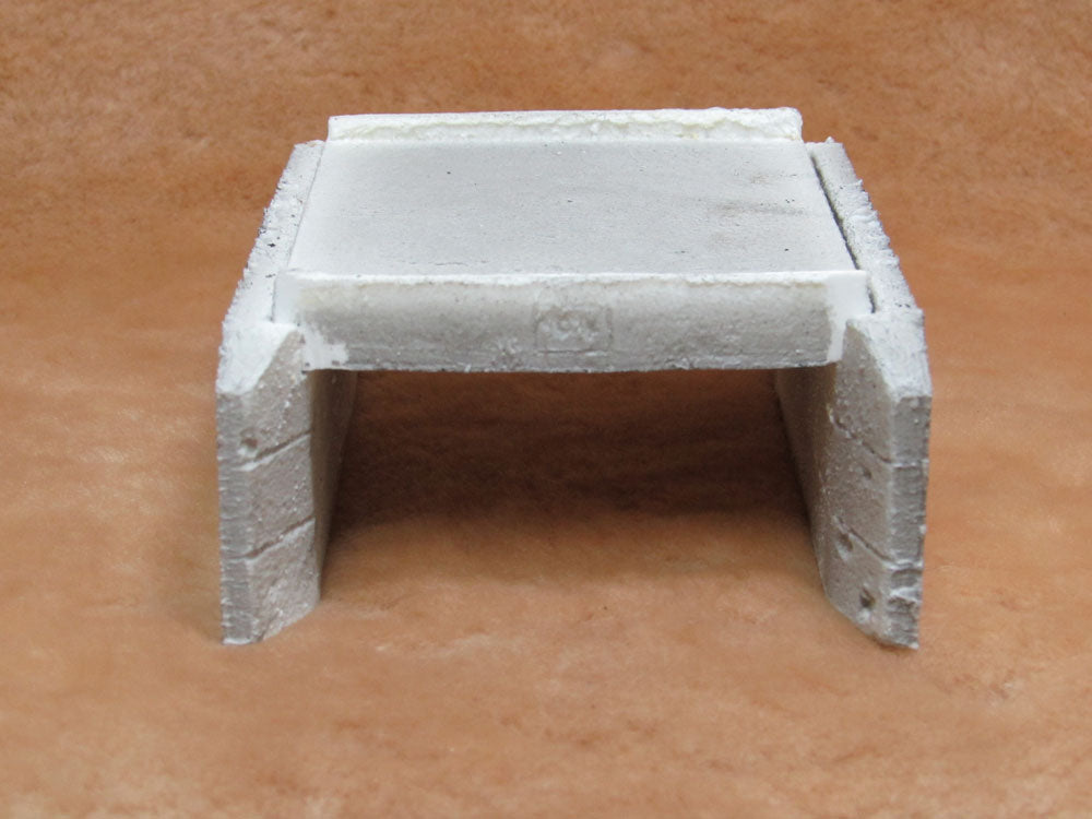 Box Culvert -- 3-1/4 x 5-1/4 x 2" 21' Scale Roadway (5' Top Fill), 15' Scale Span