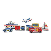 Vehicles Chunky Puzzle -- 9 Pieces