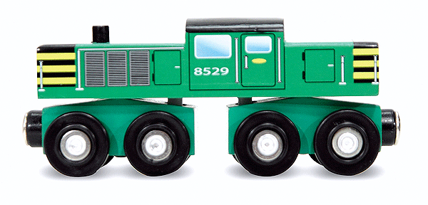 Wooden Freight Train