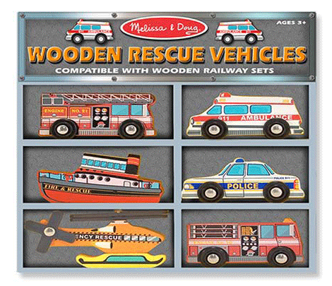 Wooden Rescue Vehicles