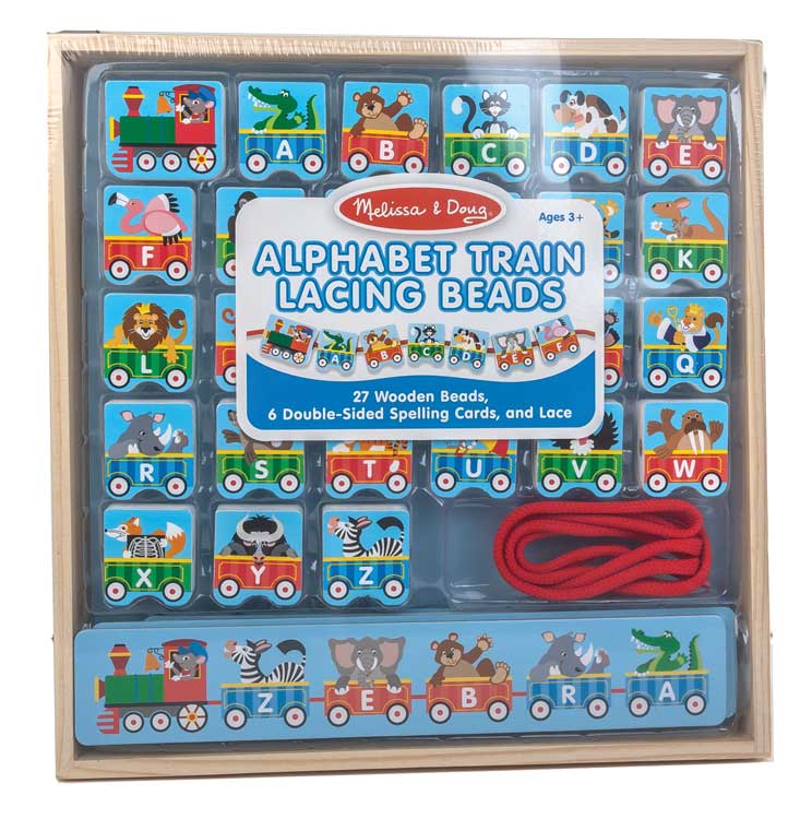 ABC Lacing Train