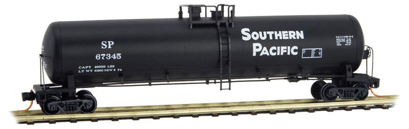56' General Service Tank Car - Ready to Run -- Southern Pacific #67345 (black)