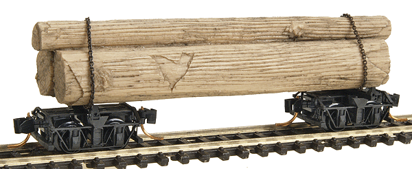Disconnect Log Car w/Load #3