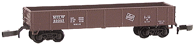 40' Gondola w/Marklin Compatible Couplers -- MILW