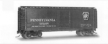 40' Boxcar sd sngl dr PRR