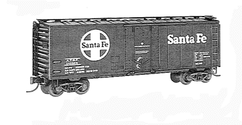 40' Plug Door Boxcar -- ATSF #149953