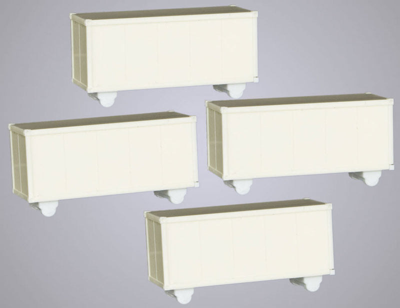 Modern Wagon 4-Pack - Kit -- Undecorated
