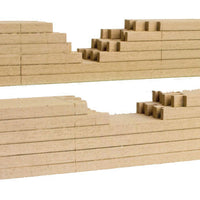 Bulkhead Flatcar Lumber Load 2-Pack -- Fits Micro-Trains Bulkhead Flatcar