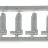 End-of-Train Device 6-Pack -- Unpainted, Non-Operating