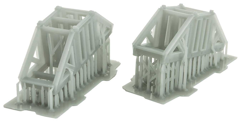 Frame Support Load 2-Pack - 3-D Printed Kit -- Fits 489-54xxx Series 61' 8" Bulkhead and Similar Flatcars