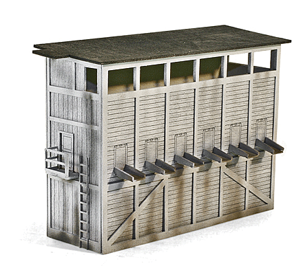 Citrus Culling Bin - Kit (Laser-Cut Wood) -- 3-3/4 x 1-1/2" 9.5 x 3.8cm