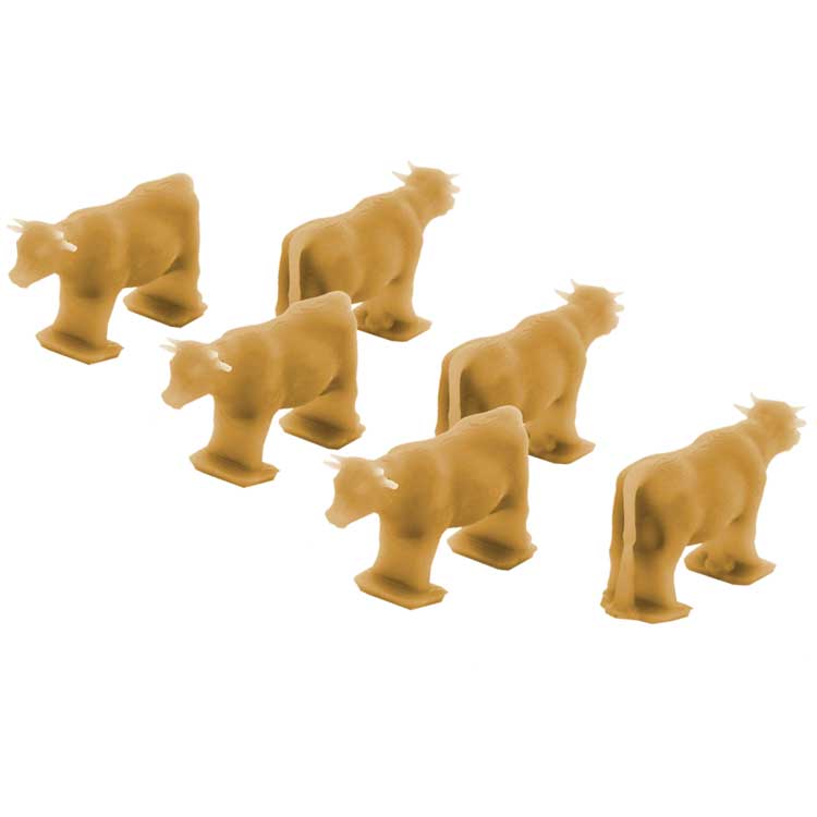 Calf Load 2-Pack -- Unpainted 3D Print - 6 Calves