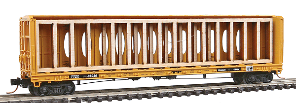 60' Thrall Center Beam Flatcar -- Trailer Train #86086