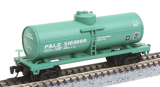 40' Tank Car -- Pittsburgh & Lake Erie #X103000 (green, white Lettering)
