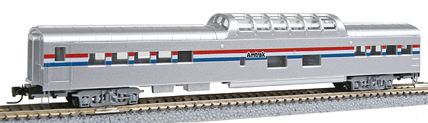 Smooth-Side Dome Car - Ready to Run -- Amtrak